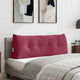 Vidaxx coussin de dossier rouge vin 120 x 24 x 50 cm velours
