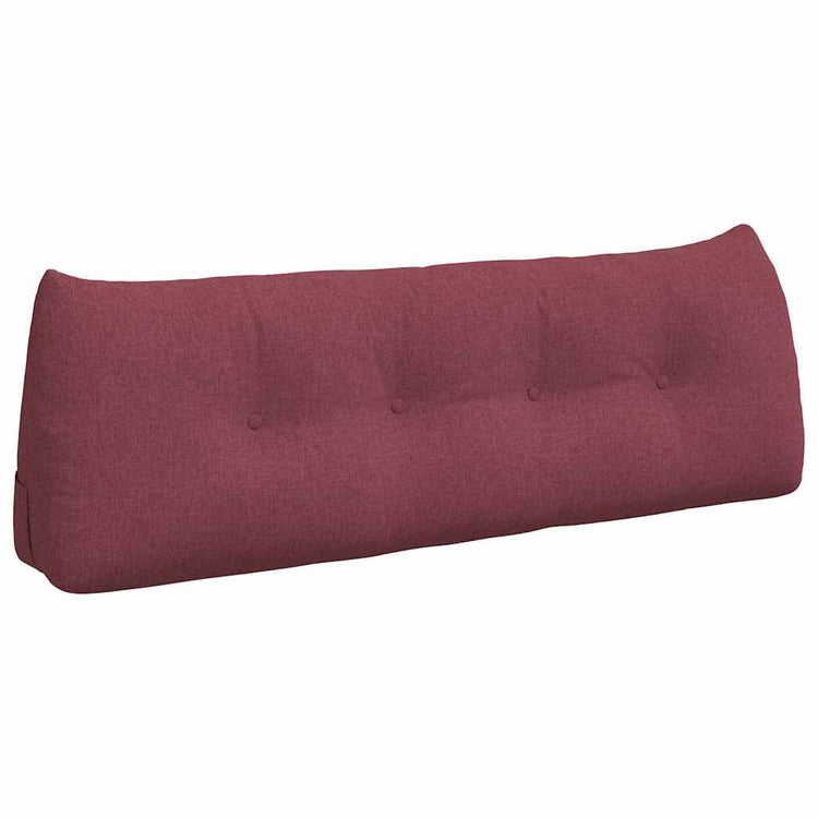Vidaxx coussin de dossier rouge vin 140 x 24 x 50 cm tissu