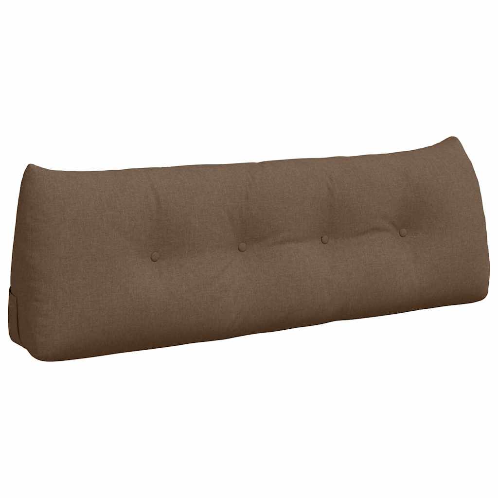 Vidaxx coussin de dossier marron 140 x 24 x 50 cm tissu