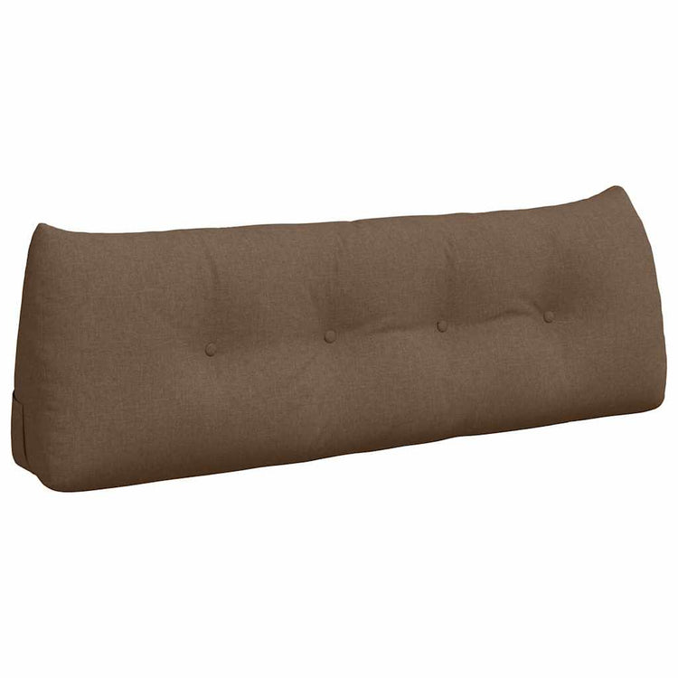 Vidaxx coussin de dossier marron 140 x 24 x 50 cm tissu