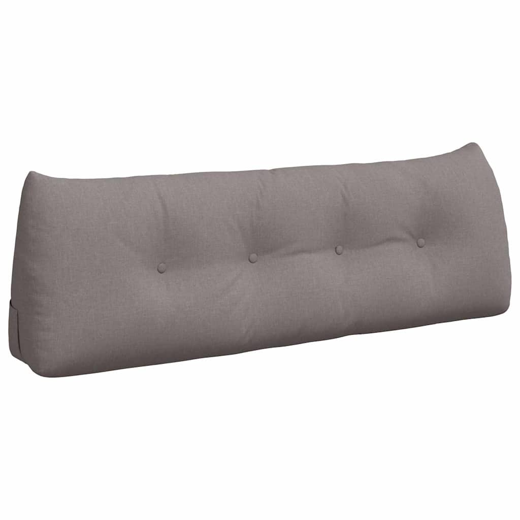 Vidaxx coussin de dossier taupe 140 x 24 x 50 cm tissu
