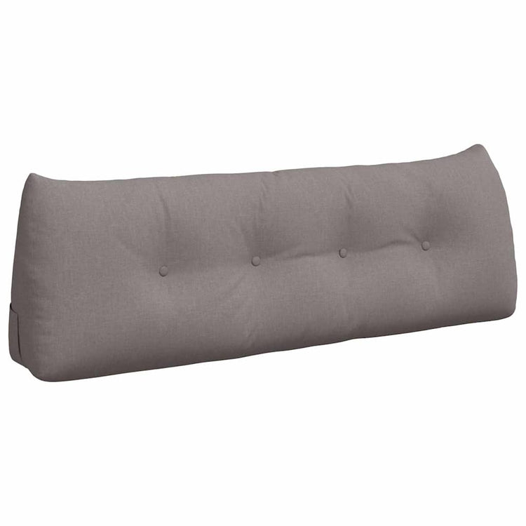 Vidaxx coussin de dossier taupe 140 x 24 x 50 cm tissu