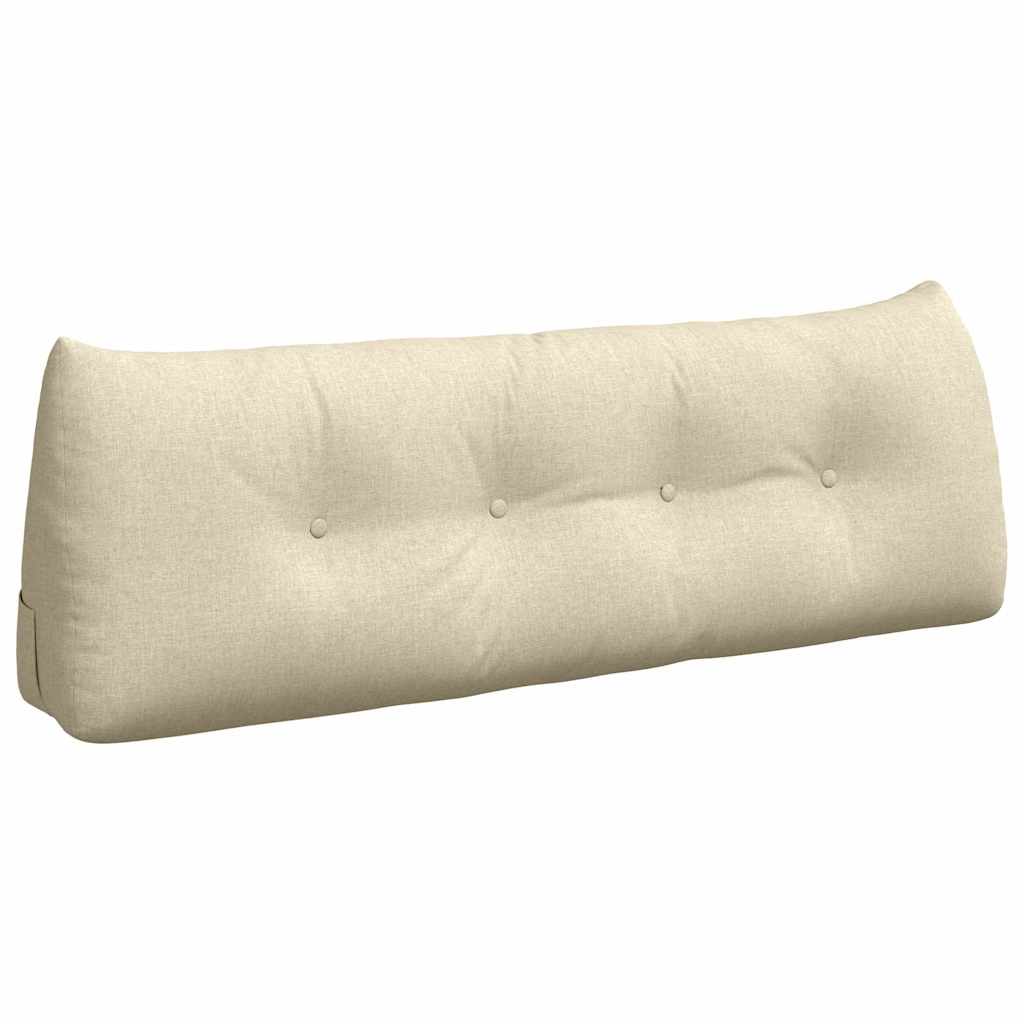 Vidaxx coussin de dossier crème 140 x 24 x 50 cm tissu