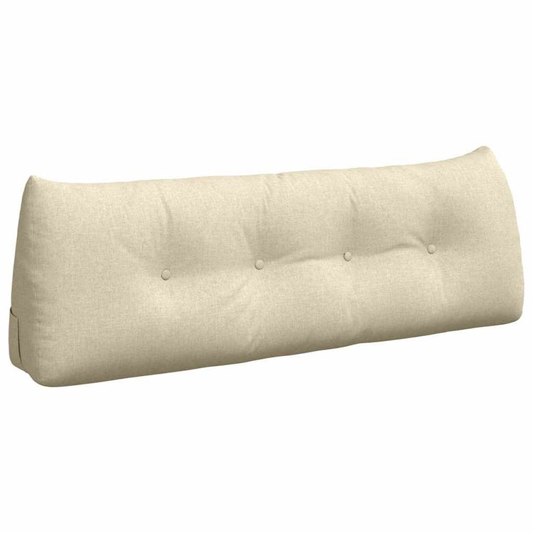 Vidaxx coussin de dossier crème 140 x 24 x 50 cm tissu