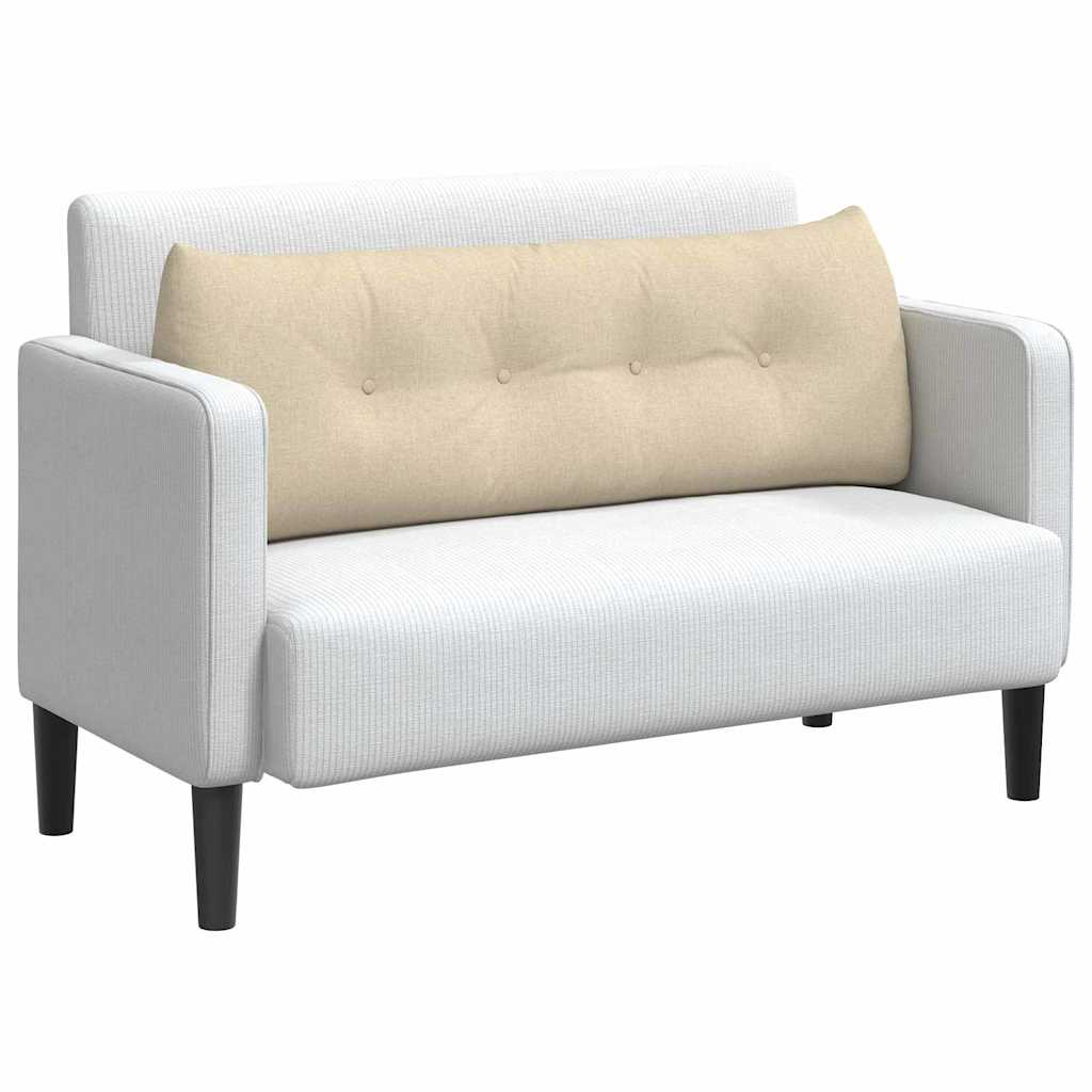Vidaxx coussin de dossier crème 140 x 24 x 50 cm tissu