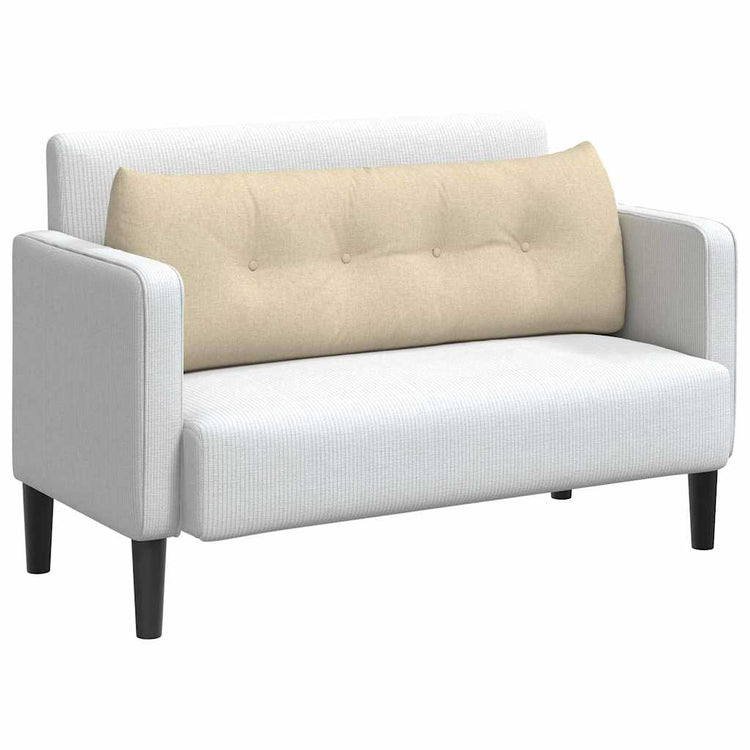 Vidaxx coussin de dossier crème 140 x 24 x 50 cm tissu