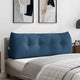 Vidaxx coussin de dossier bleu 140 x 24 x 50 cm tissu