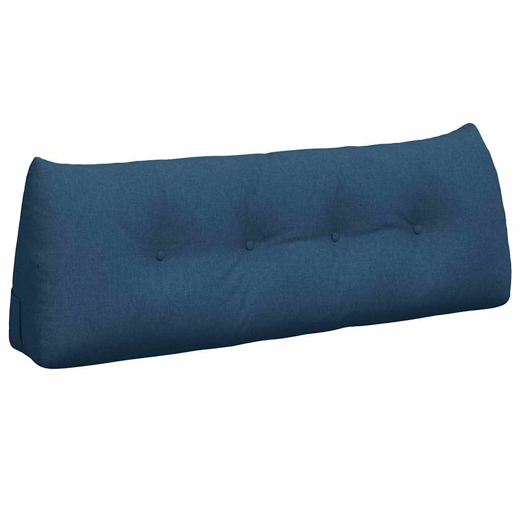 Vidaxx coussin de dossier bleu 140 x 24 x 50 cm tissu