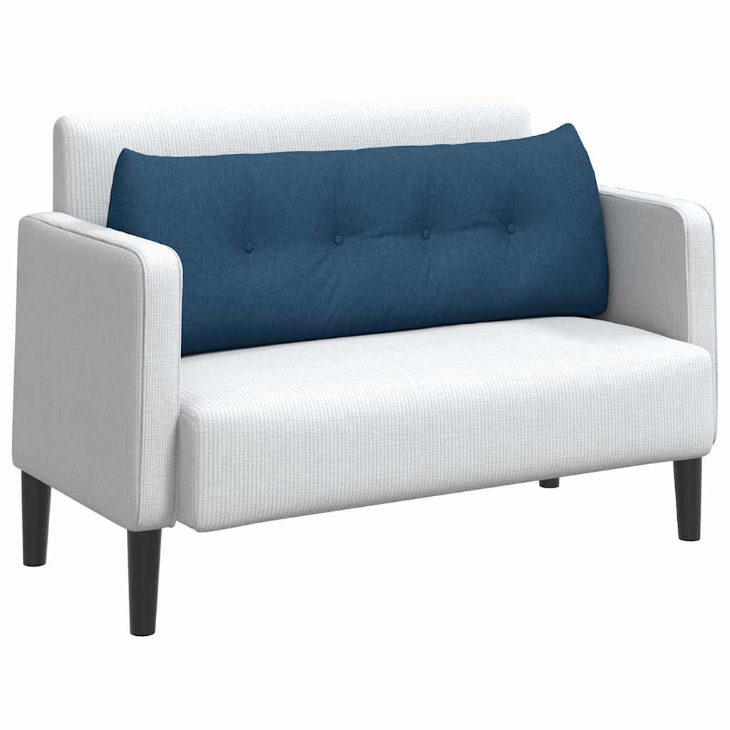 Vidaxx coussin de dossier bleu 140 x 24 x 50 cm tissu