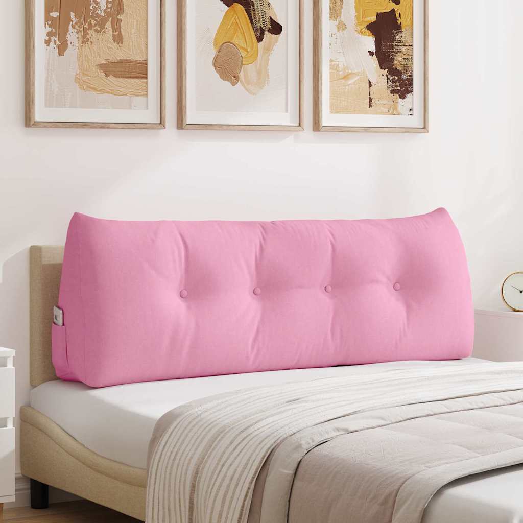 Vidaxx coussin de dossier rose 140 x 24 x 50 cm tissu