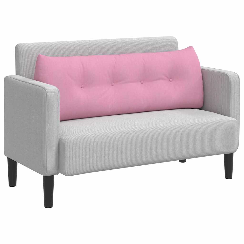 Vidaxx coussin de dossier rose 140 x 24 x 50 cm tissu