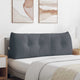 Vidaxx coussin de dossier gris foncé 140 x 24 x 50 cm velours