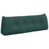 Vidaxx coussin de dossier vert foncé 140 x 24 x 50 cm velours