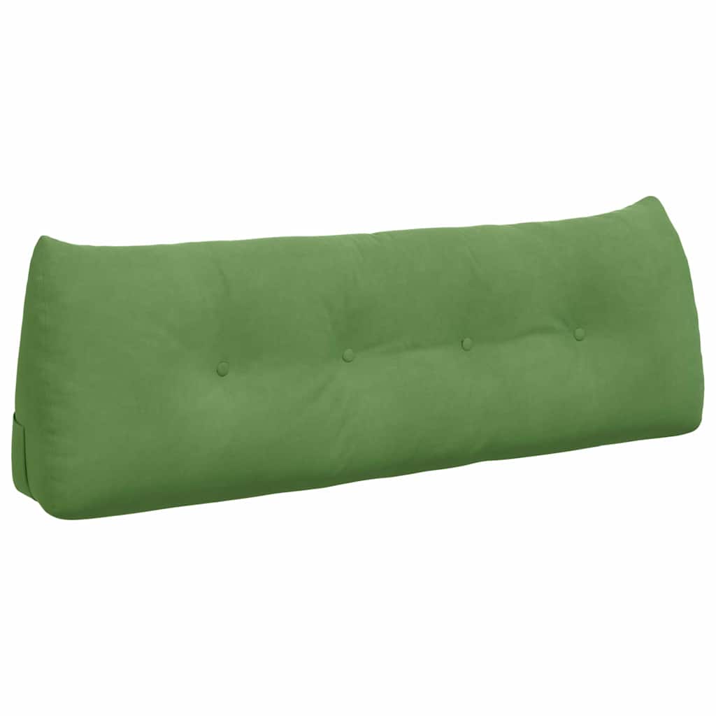 Vidaxx coussin de dossier vert clair 140 x 24 x 50 cm velours