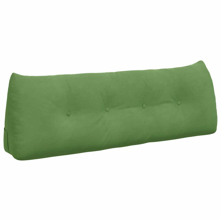 Vidaxx coussin de dossier vert clair 140 x 24 x 50 cm velours