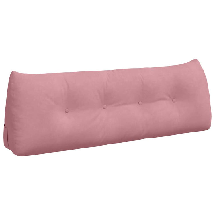 Vidaxx coussin de dossier rose 140 x 24 x 50 cm velours