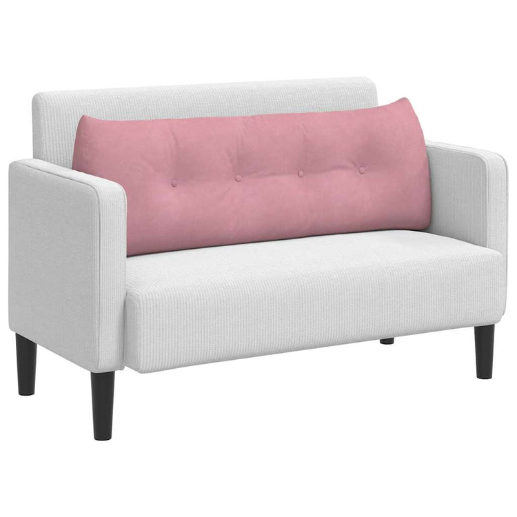 Vidaxx coussin de dossier rose 140 x 24 x 50 cm velours