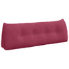 Vidaxx coussin de dossier rouge vin 140 x 24 x 50 cm velours