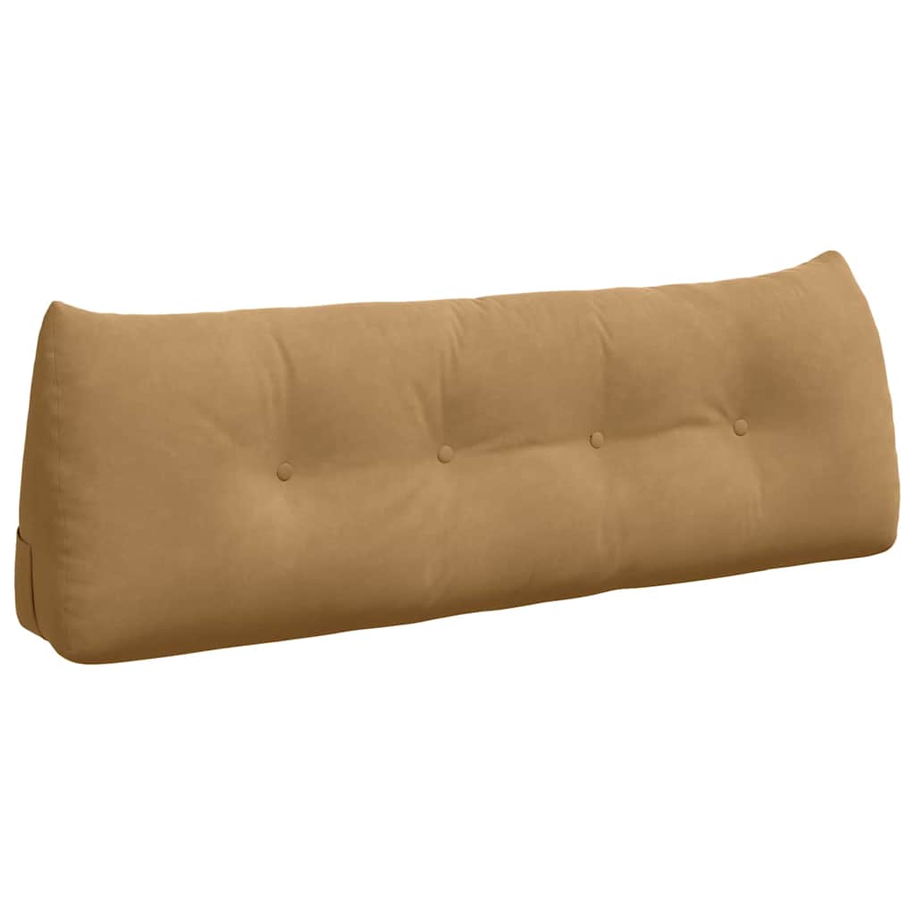 Vidaxx coussin de dossier marron 140 x 24 x 50 cm velours
