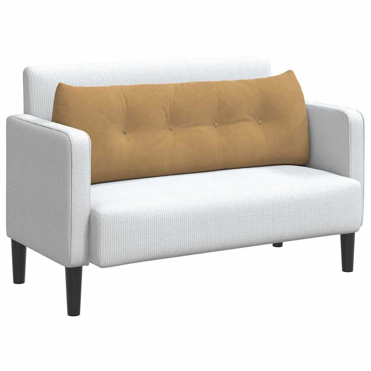 Vidaxx coussin de dossier marron 140 x 24 x 50 cm velours