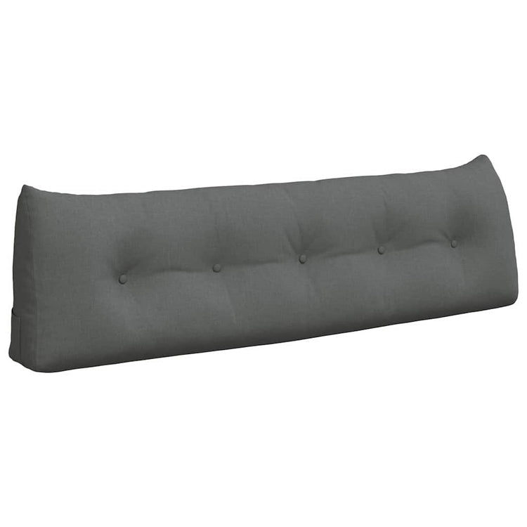 Vidaxx coussin de dossier gris foncé 160 x 24 x 50 cm tissu
