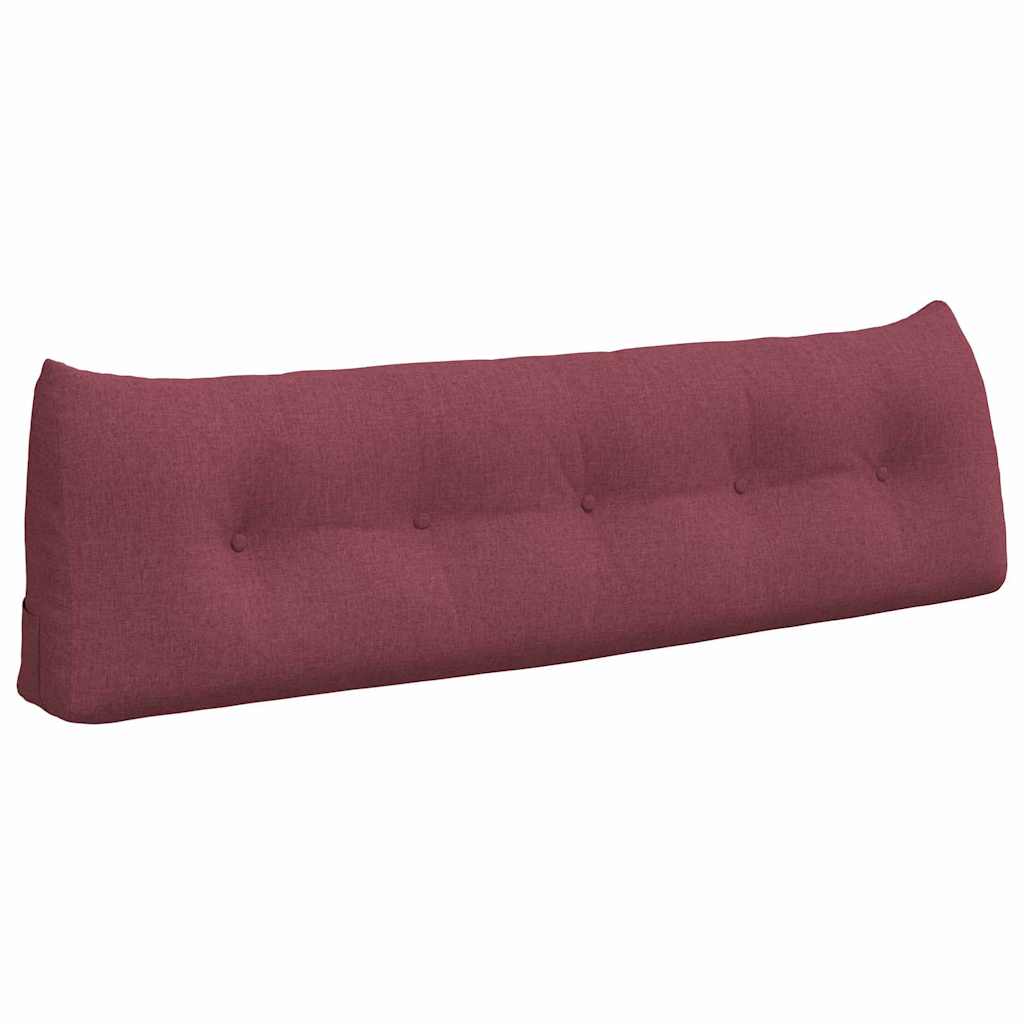 Vidaxx coussin de dossier rouge vin 160 x 24 x 50 cm tissu