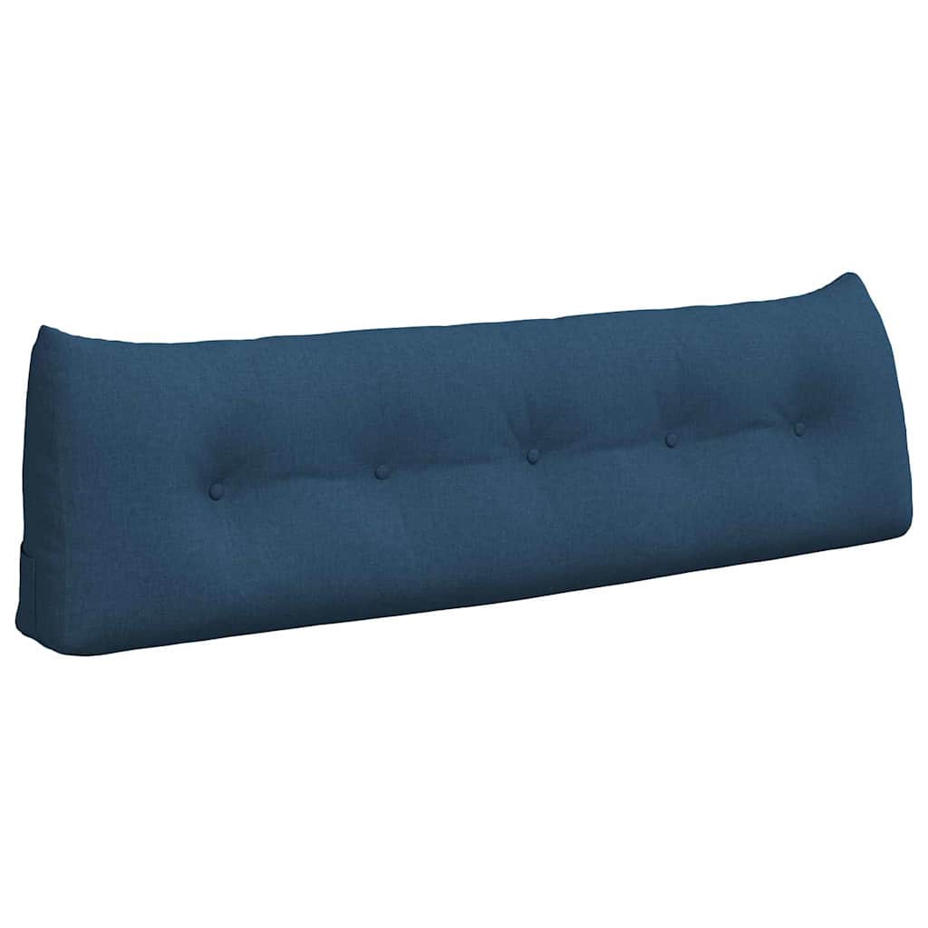 Vidaxx coussin de dossier bleu 160 x 24 x 50 cm tissu