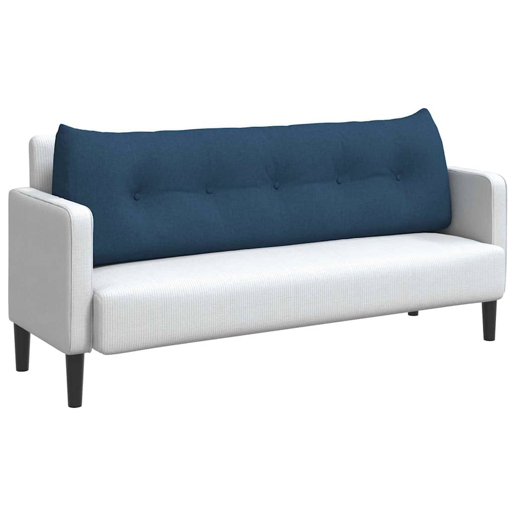 Vidaxx coussin de dossier bleu 160 x 24 x 50 cm tissu