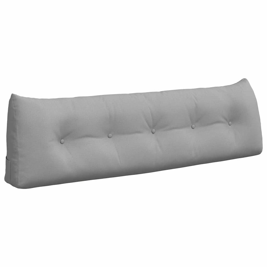Vidaxx coussin de dossier gris nuage 160 x 24 x 50 cm tissu