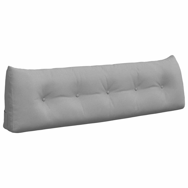 Vidaxx coussin de dossier gris nuage 160 x 24 x 50 cm tissu