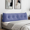 Vidaxx coussin de dossier jeans bleu 160 x 24 x 50 cm tissu
