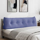Vidaxx coussin de dossier jeans bleu 160 x 24 x 50 cm tissu