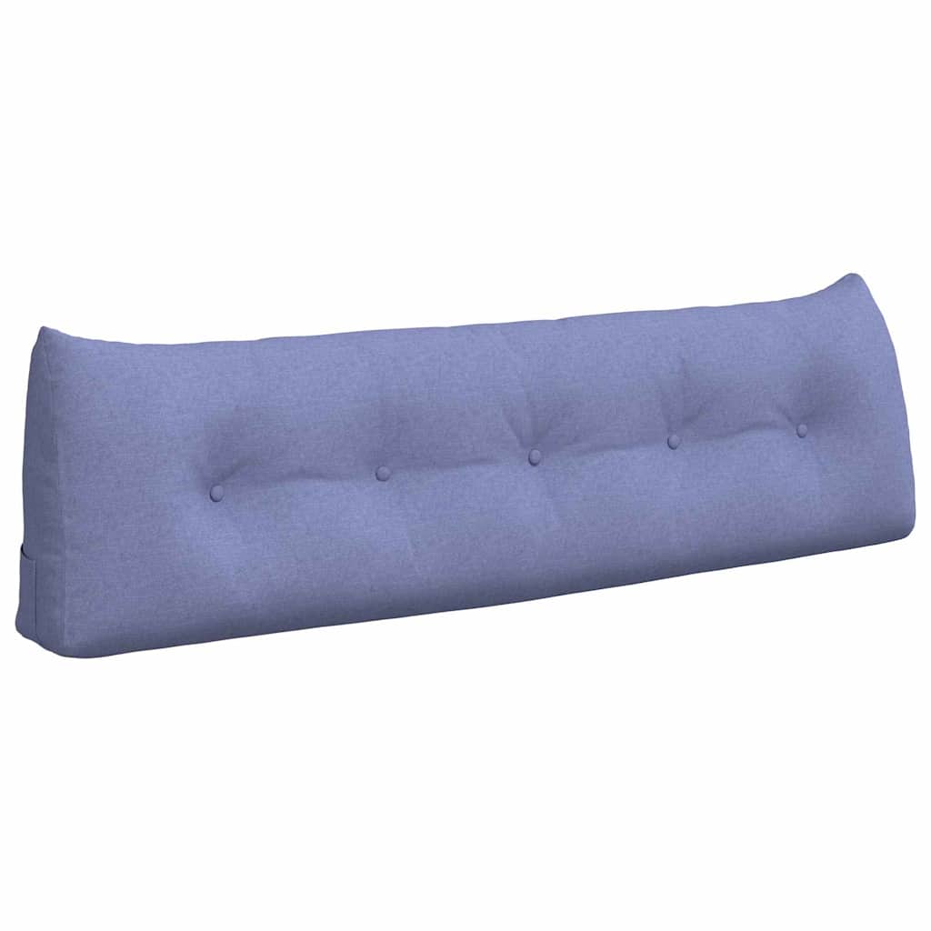 Vidaxx coussin de dossier jeans bleu 160 x 24 x 50 cm tissu