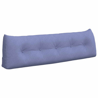 Vidaxx coussin de dossier jeans bleu 160 x 24 x 50 cm tissu