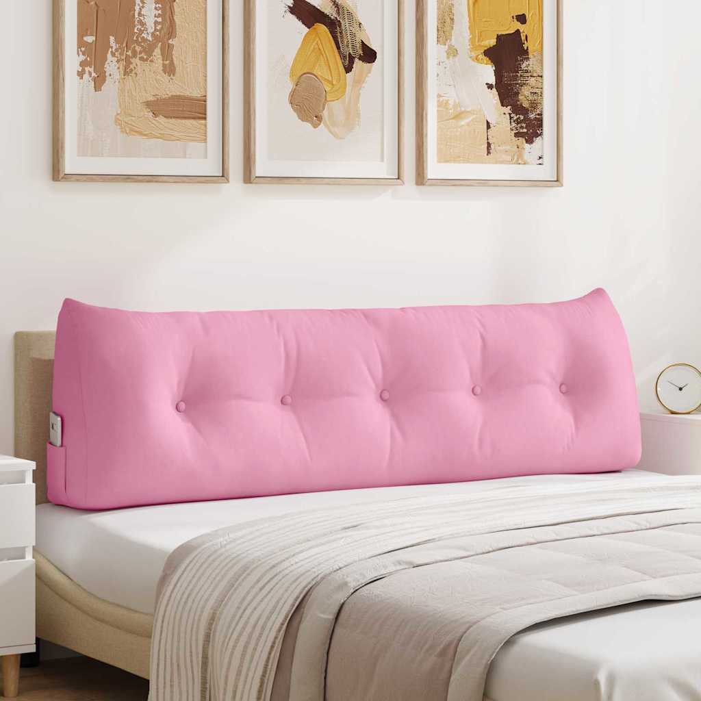 Vidaxx coussin de dossier rose 160 x 24 x 50 cm tissu