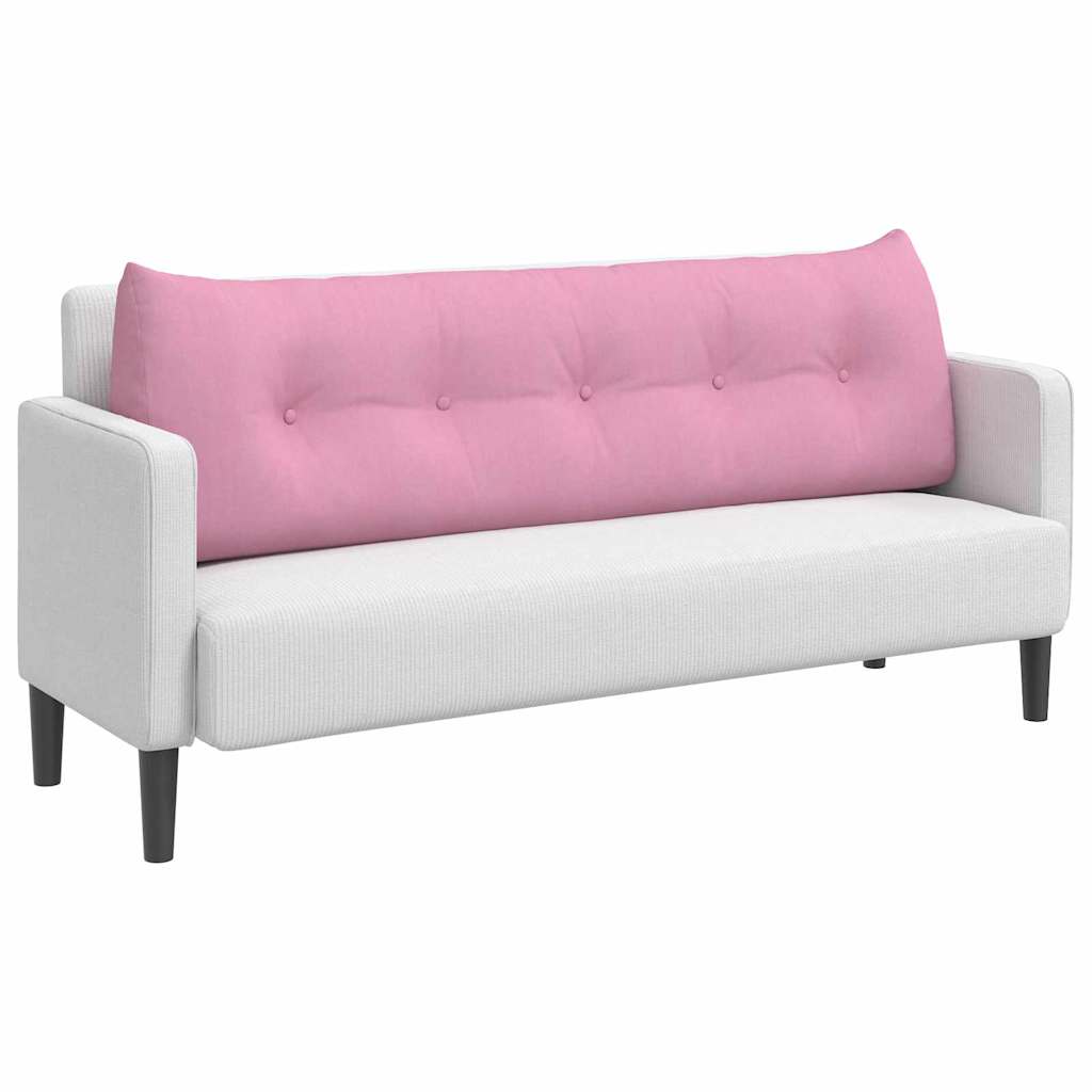 Vidaxx coussin de dossier rose 160 x 24 x 50 cm tissu