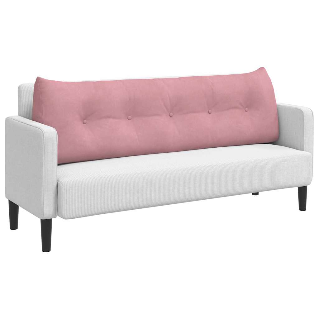 Vidaxx coussin de dossier rose 160 x 24 x 50 cm velours