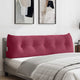 Vidaxx coussin de dossier rouge vin 160 x 24 x 50 cm velours