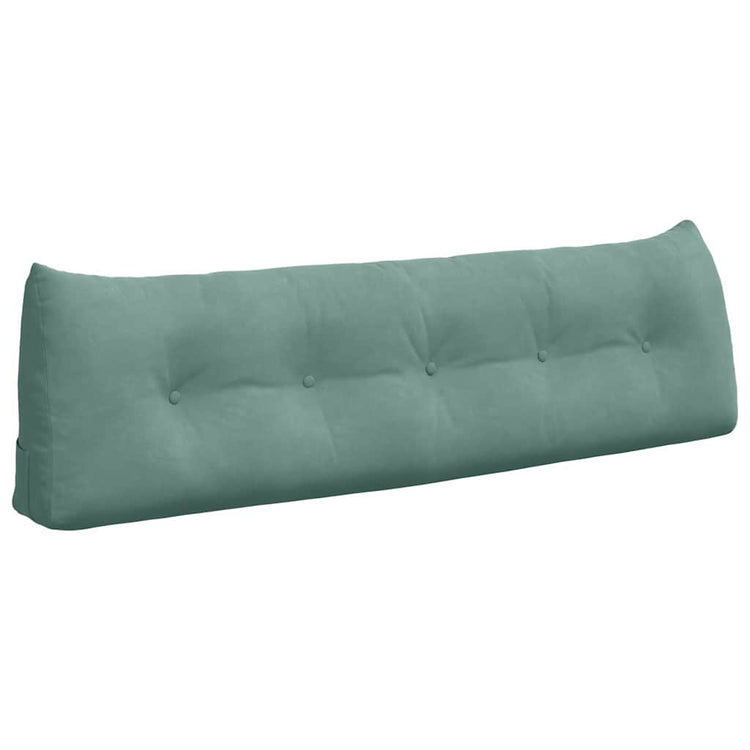 Vidaxx coussin de dossier vert d'eau 160 x 24 x 50 cm velours