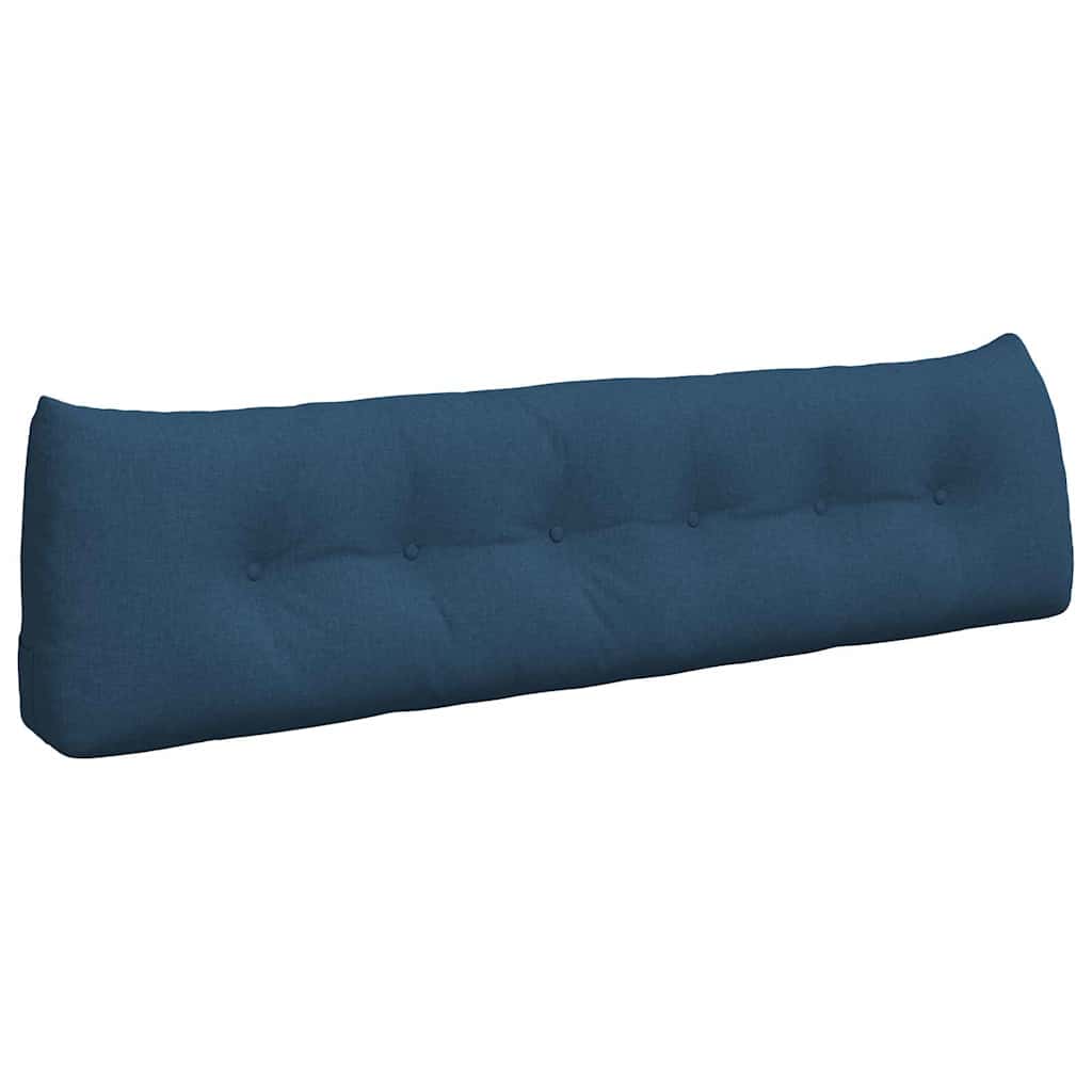 Vidaxx coussin de dossier bleu 180 x 24 x 50 cm tissu