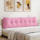 Vidaxx coussin de dossier rose 180 x 24 x 50 cm tissu