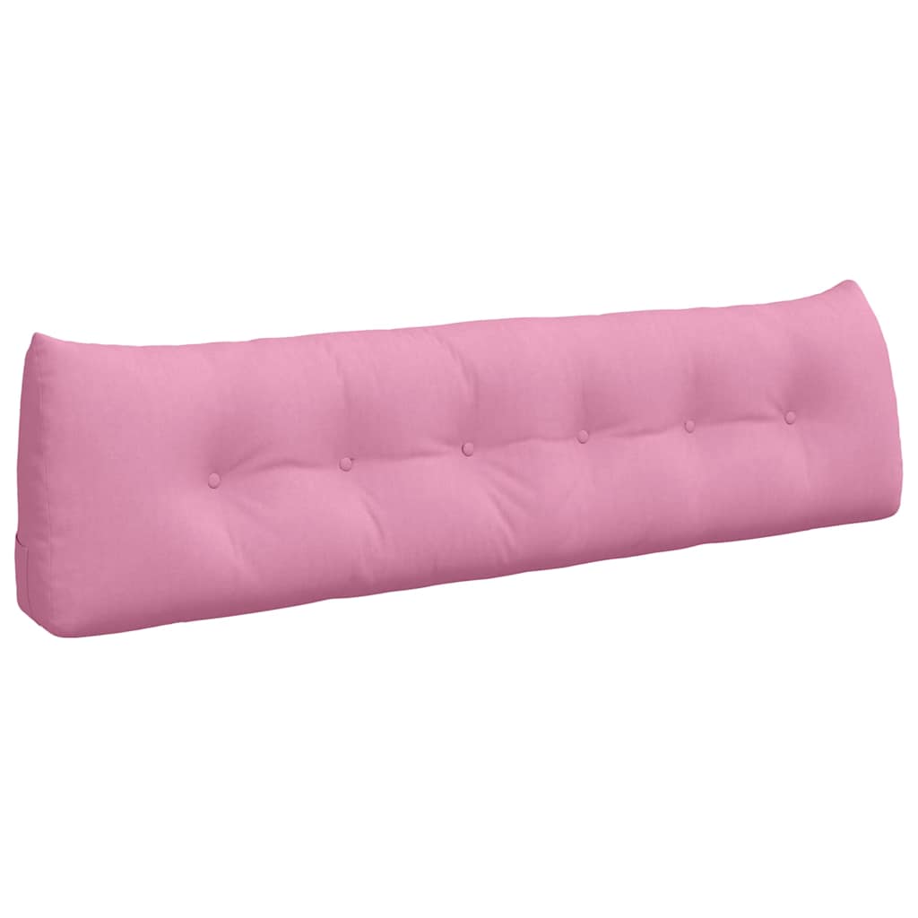 Vidaxx coussin de dossier rose 180 x 24 x 50 cm tissu