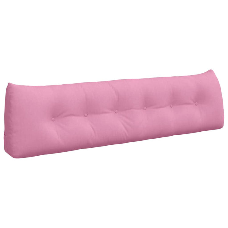 Vidaxx coussin de dossier rose 180 x 24 x 50 cm tissu