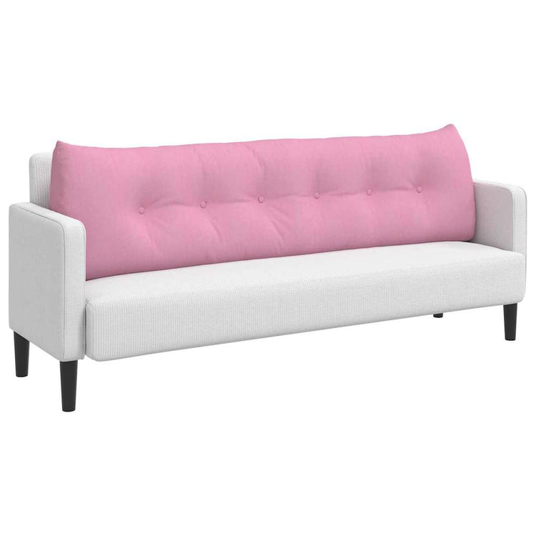 Vidaxx coussin de dossier rose 180 x 24 x 50 cm tissu