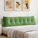 Vidaxx coussin de dossier vert clair 180 x 24 x 50 cm velours