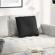 Vidaxx coussin de dossier noir 50 x 19 x 45 cm tissu