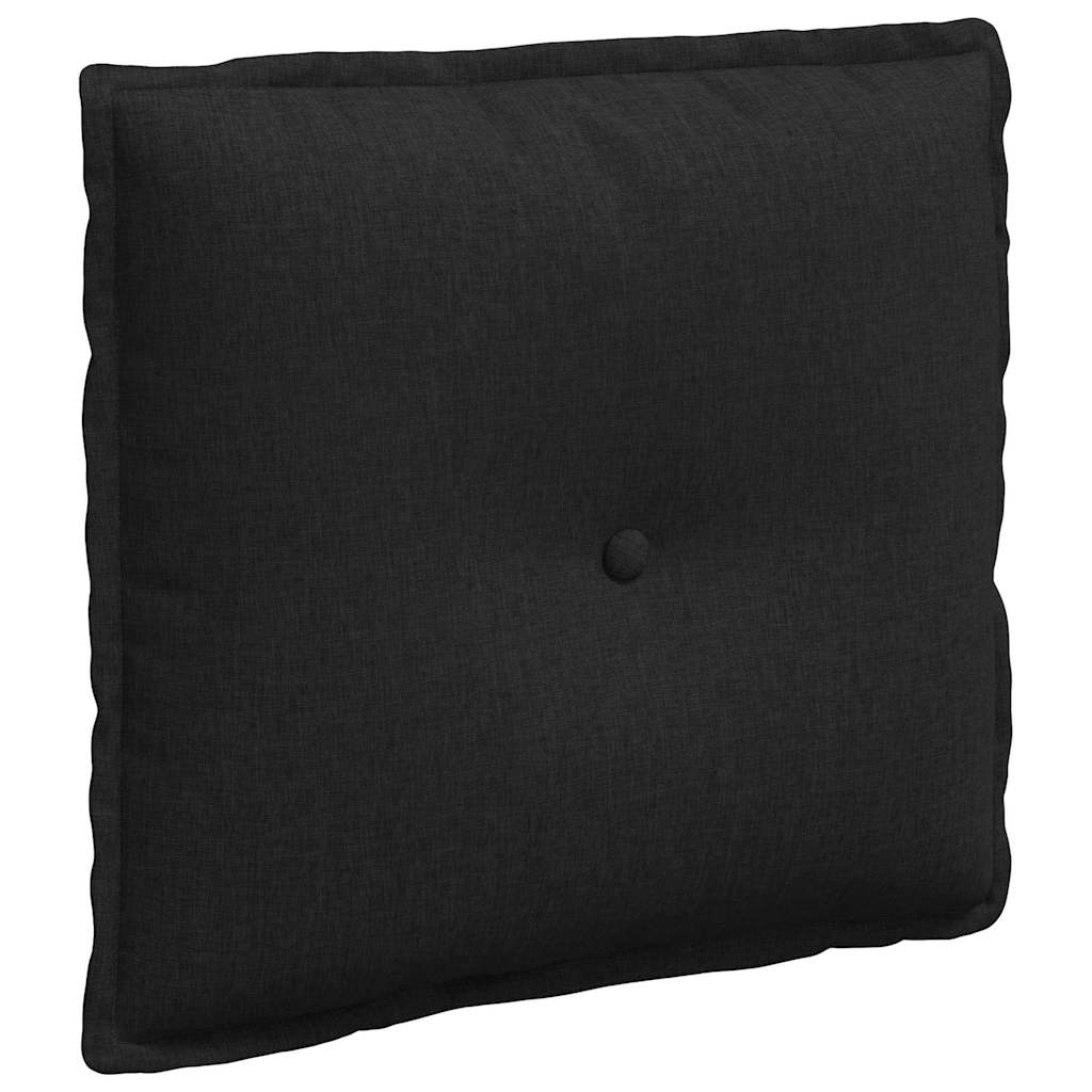 Vidaxx coussin de dossier noir 50 x 19 x 45 cm tissu
