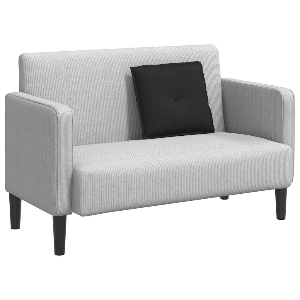 Vidaxx coussin de dossier noir 50 x 19 x 45 cm tissu