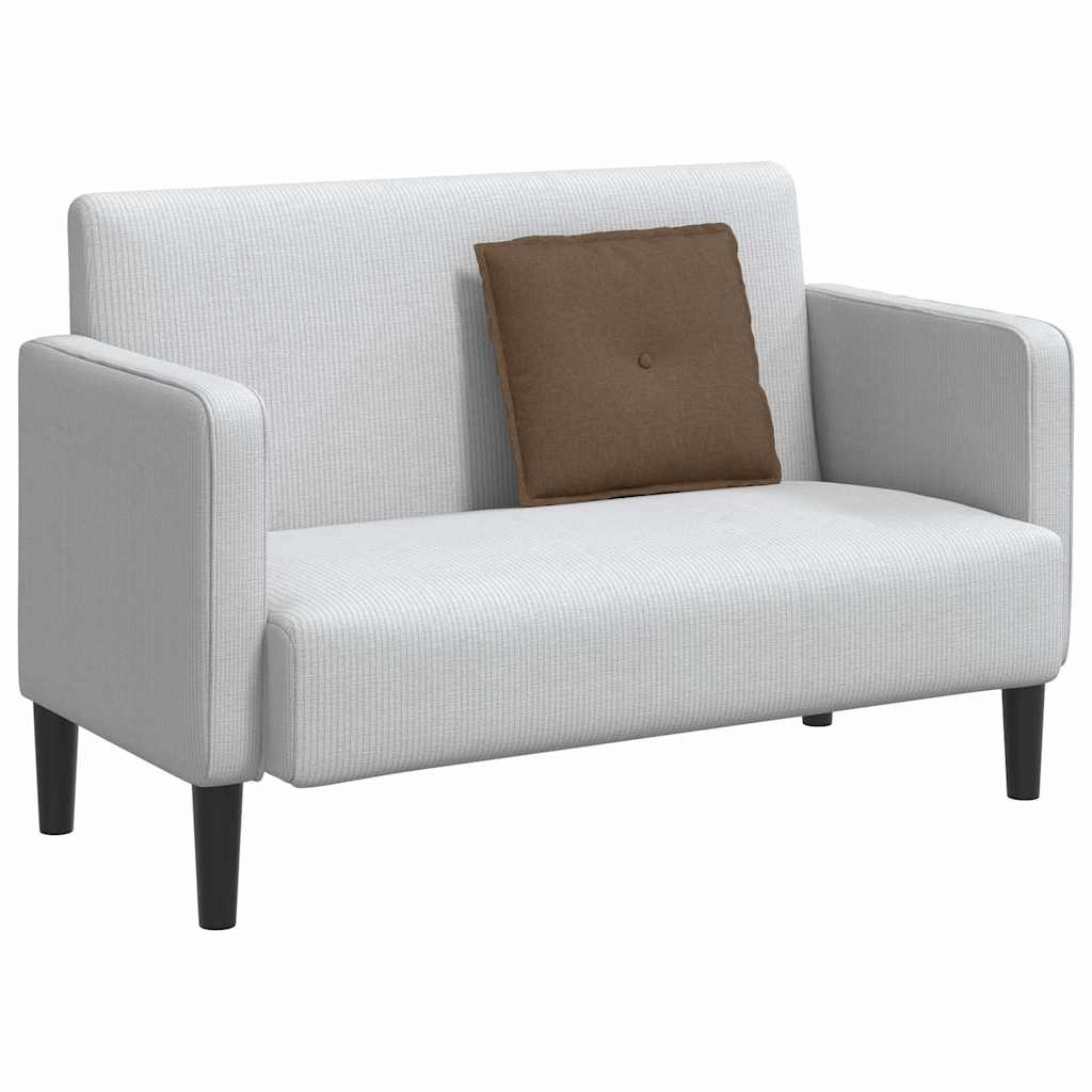 Vidaxx coussin de dossier marron 50 x 19 x 45 cm tissu