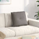 Vidaxx coussin de dossier taupe 50 x 19 x 45 cm tissu
